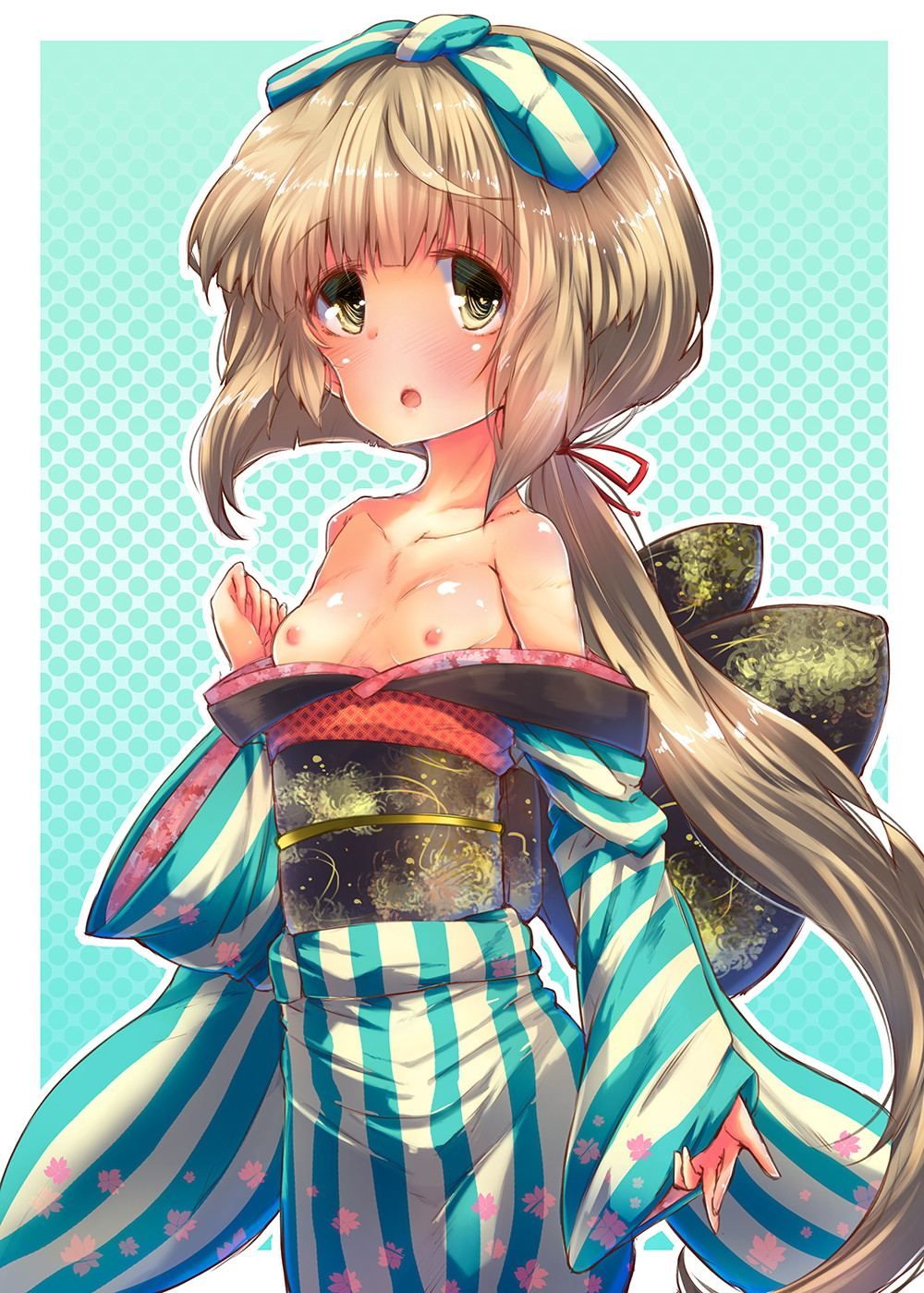 Moe illustrations of Kimono and Yukata 2