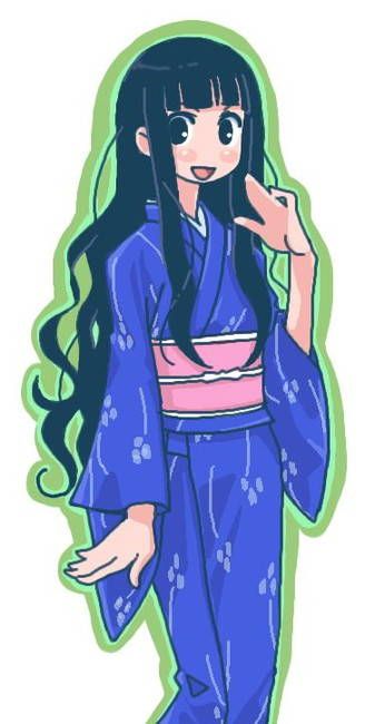 Moe illustrations of Kimono and Yukata 8