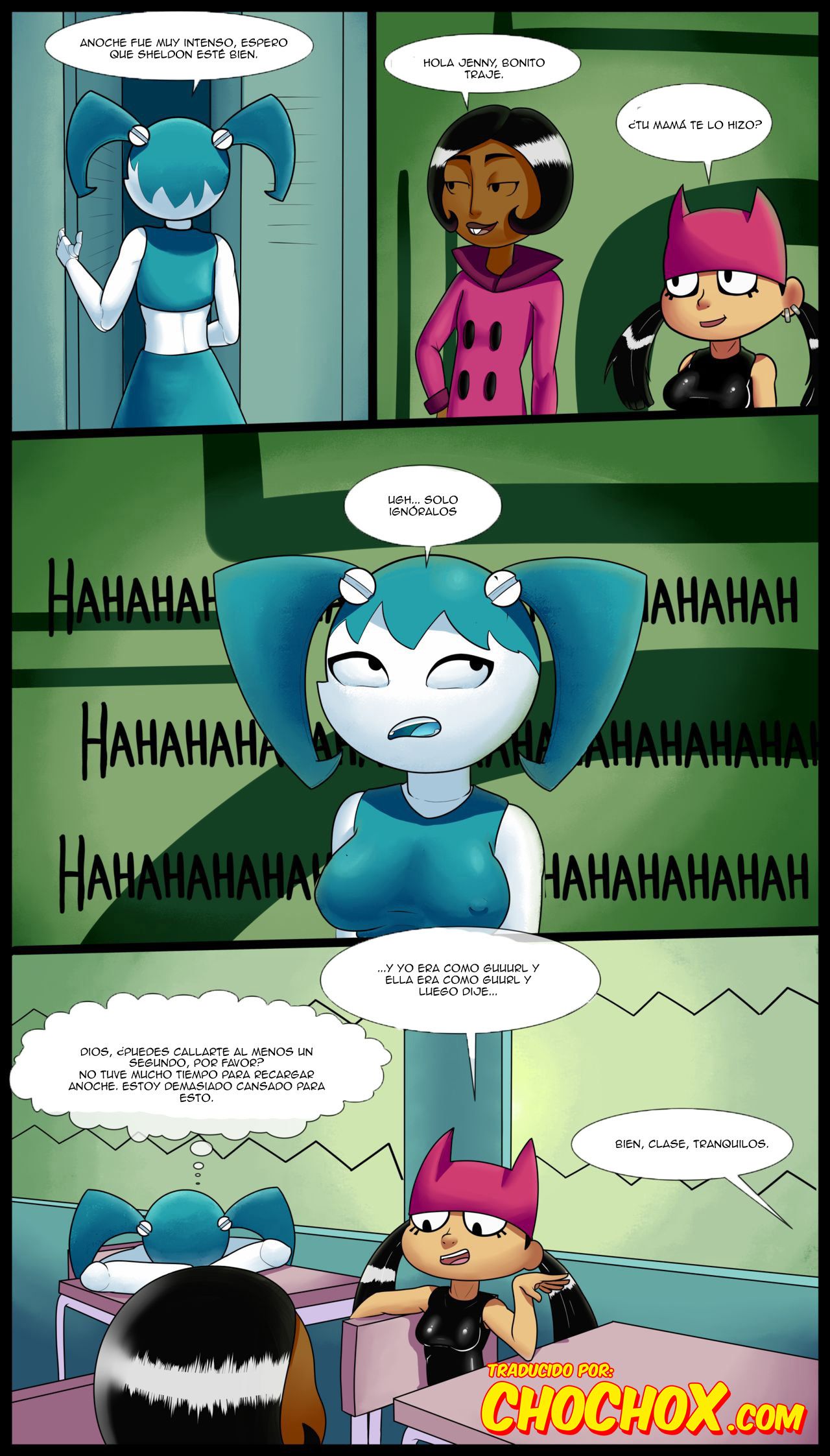 [FLBL] XJ9 Porn Comic 2 (My Life As A Teenage Robot) [Spanish] [Ongoing] 1