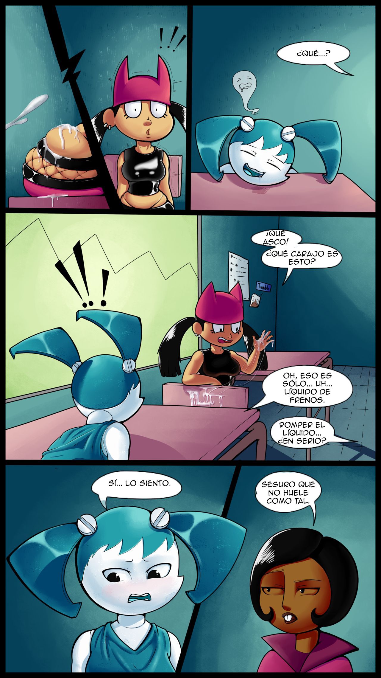 [FLBL] XJ9 Porn Comic 2 (My Life As A Teenage Robot) [Spanish] [Ongoing] 5