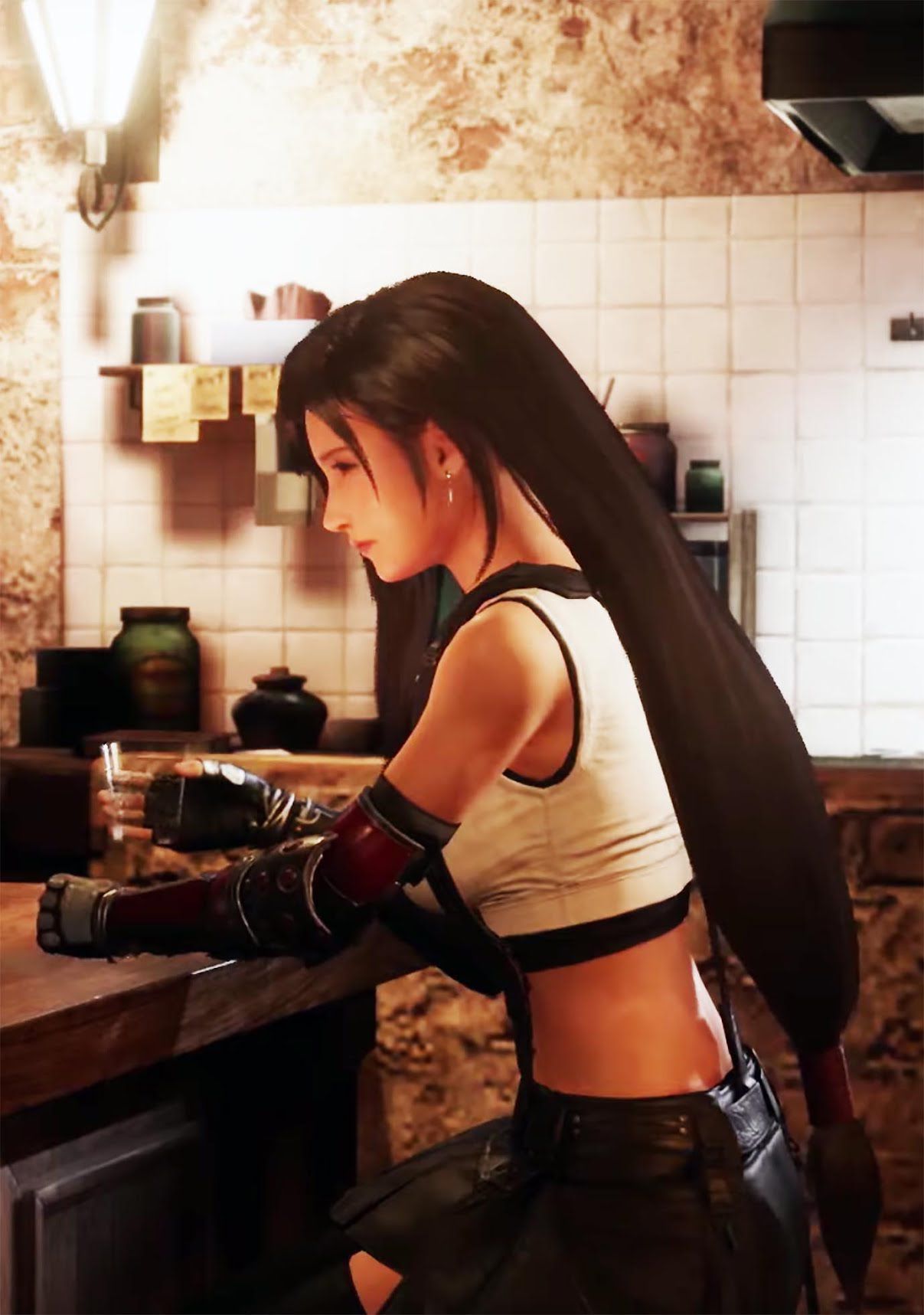 [Image] Wai, FF7R Tifa's Chie want to see you soon Musebi wwwwwww 2