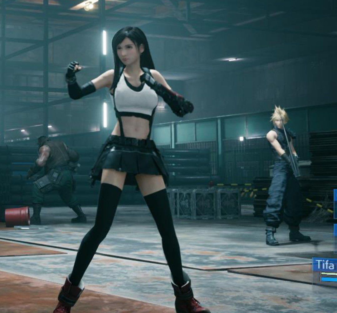 [Image] Wai, FF7R Tifa's Chie want to see you soon Musebi wwwwwww 5