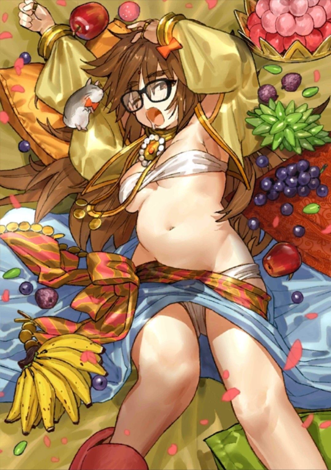 [Fate/Grand order] Lakshmi and Ginko's erotic stomach-bare final advent illustration! 8