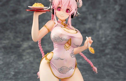 [Super Sonico] is a figure of breasts or buttocks erotic in China dress too pichitsu! 1