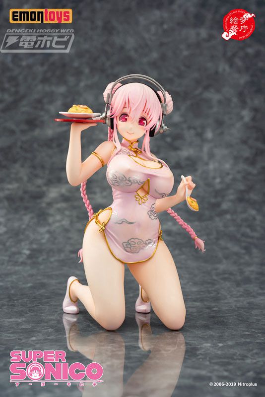 [Super Sonico] is a figure of breasts or buttocks erotic in China dress too pichitsu! 2