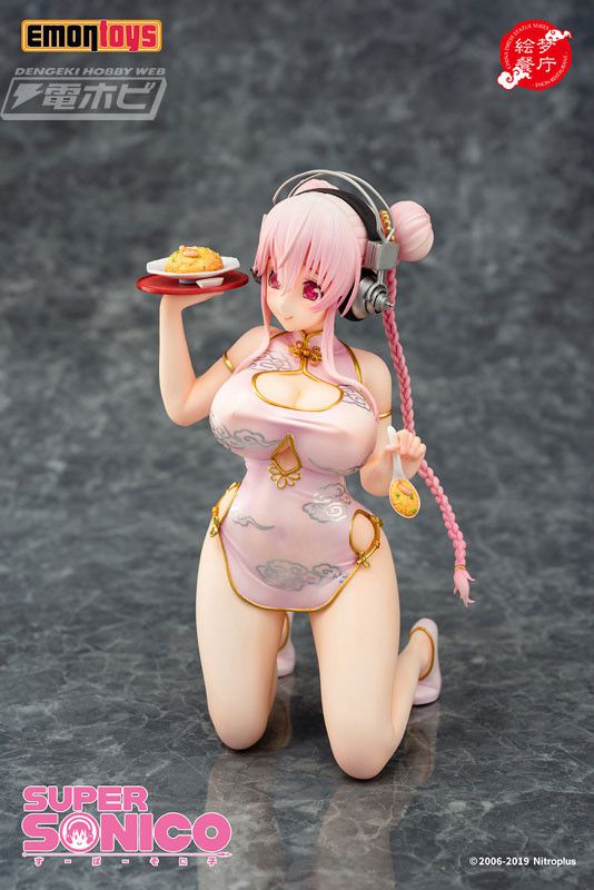 [Super Sonico] is a figure of breasts or buttocks erotic in China dress too pichitsu! 3