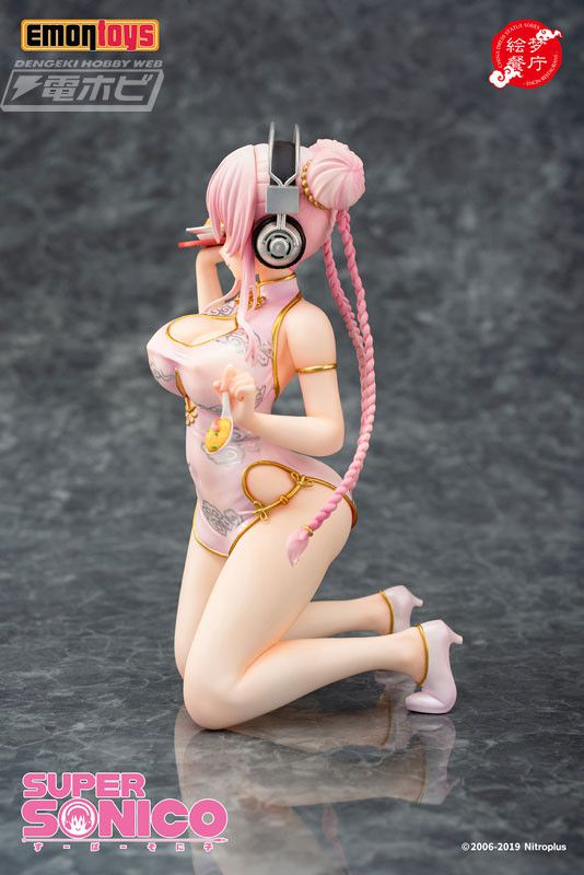 [Super Sonico] is a figure of breasts or buttocks erotic in China dress too pichitsu! 4