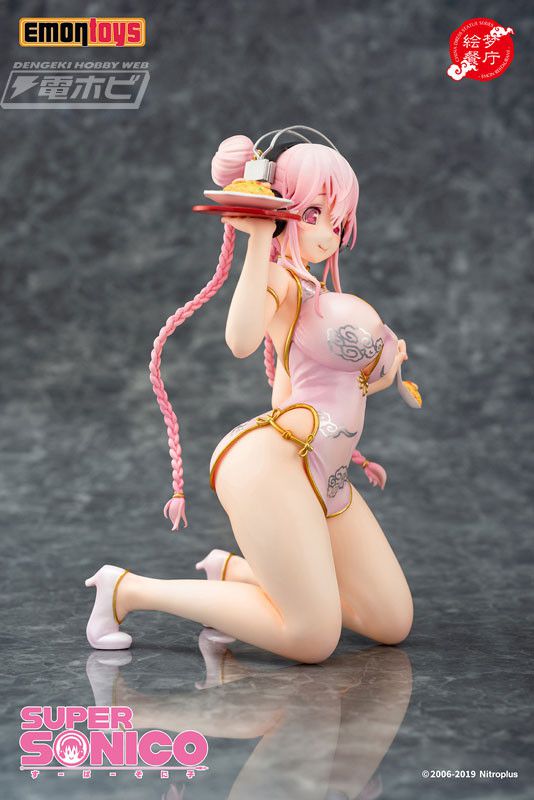 [Super Sonico] is a figure of breasts or buttocks erotic in China dress too pichitsu! 5