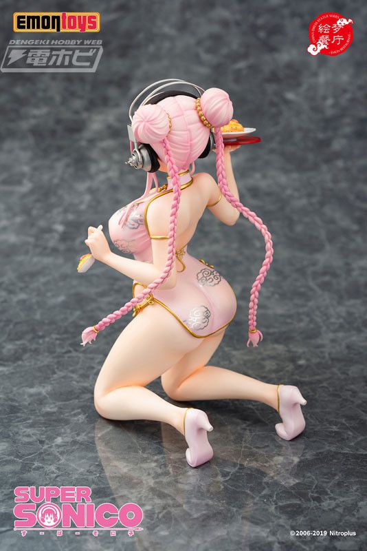 [Super Sonico] is a figure of breasts or buttocks erotic in China dress too pichitsu! 8