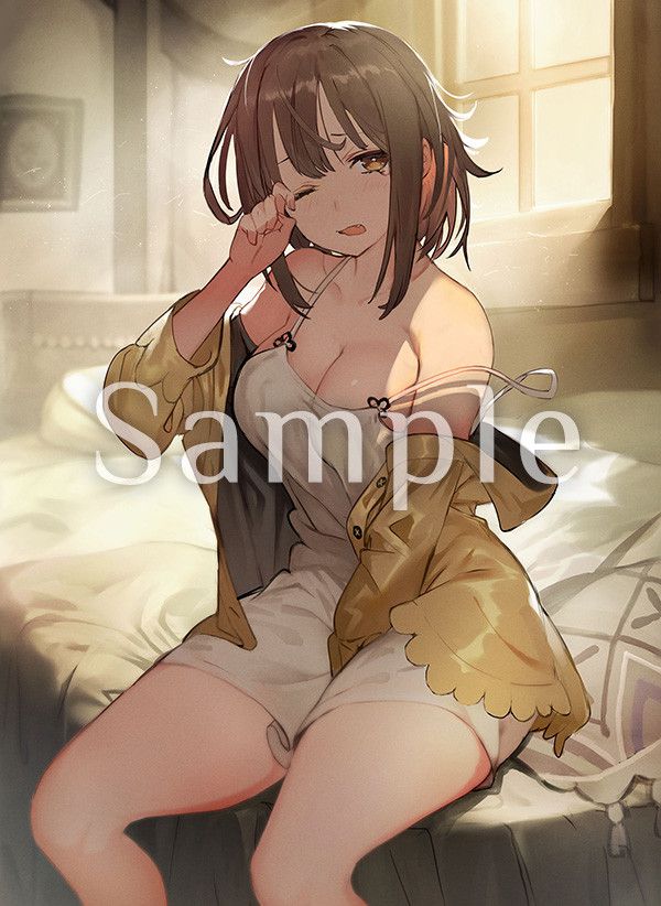 [Atelier Liza] erotic illustrations such as erotic breasts swimsuit and erotic underwear of girls in store benefits 6