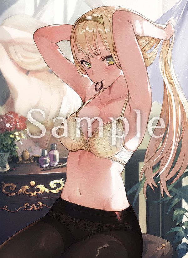 [Atelier Liza] erotic illustrations such as erotic breasts swimsuit and erotic underwear of girls in store benefits 7