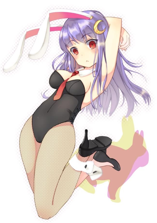 In the secondary erotic picture of the bunny girl! 14