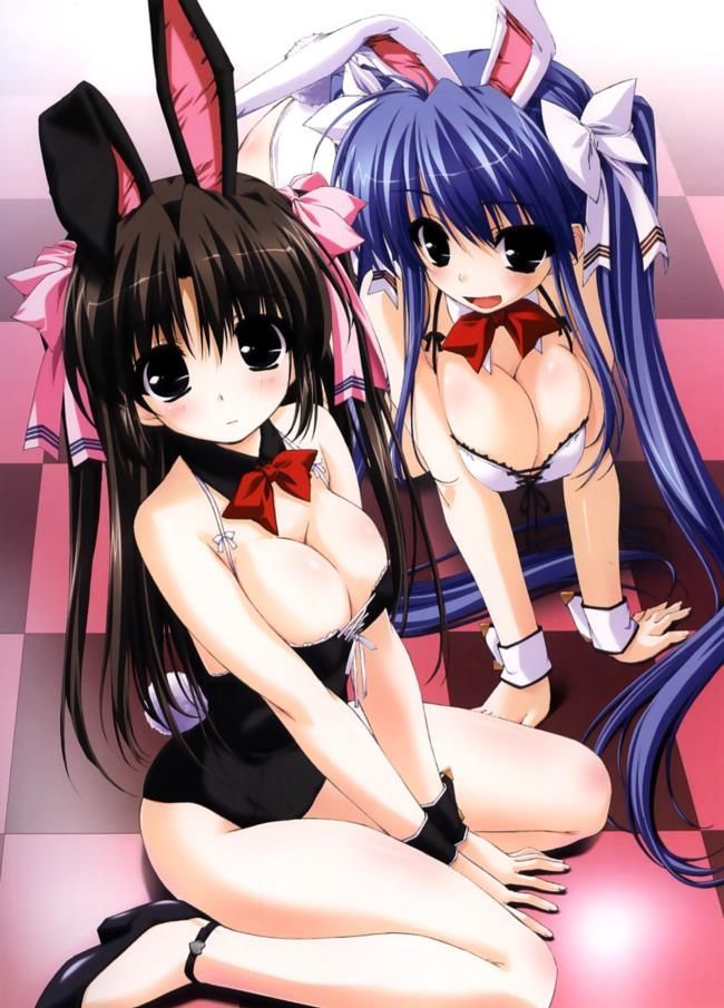 In the secondary erotic picture of the bunny girl! 16