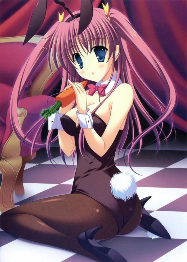 In the secondary erotic picture of the bunny girl! 18