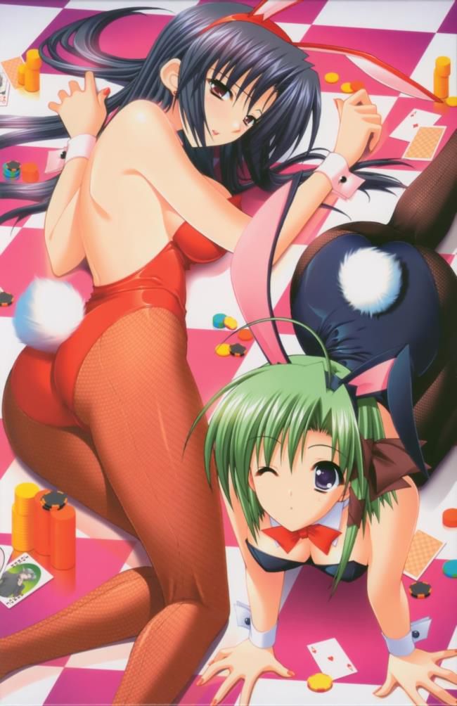 In the secondary erotic picture of the bunny girl! 7
