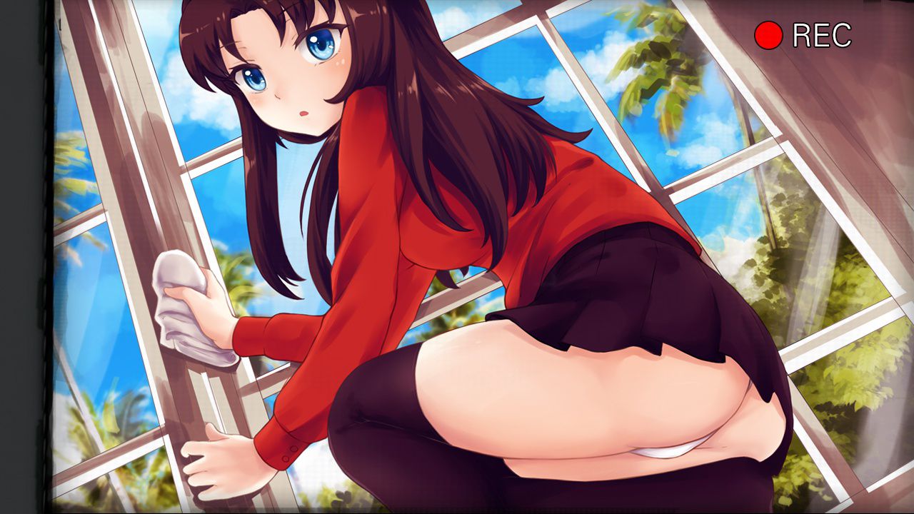 Picture of a girl squatting in a crouching skirt part 3 14