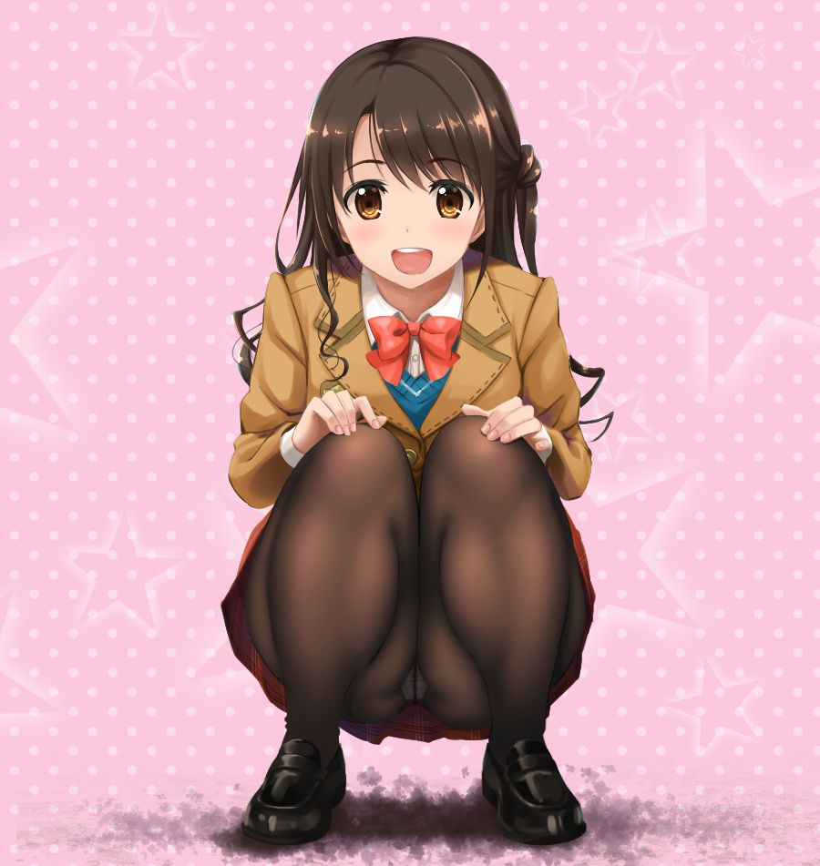 Picture of a girl squatting in a crouching skirt part 3 20