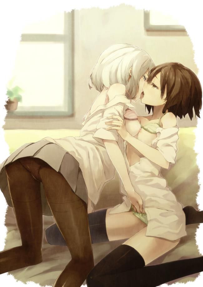 Yuri and lesbian image is too erotic wwwwwwwwww 1