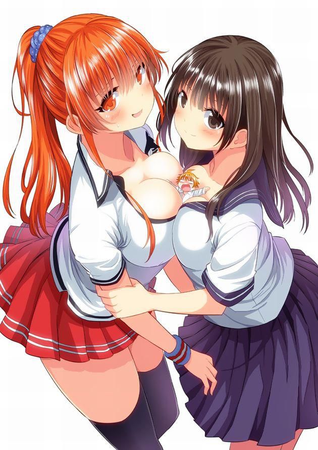 Yuri and lesbian image is too erotic wwwwwwwwww 22