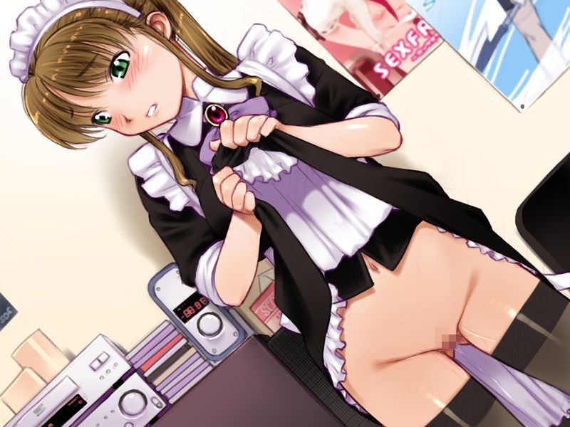 Skirt up and down [only you//] Moe image collection of girls who service while blushing in the feeling that wwwww part13 [moe image two-dimensional] 25