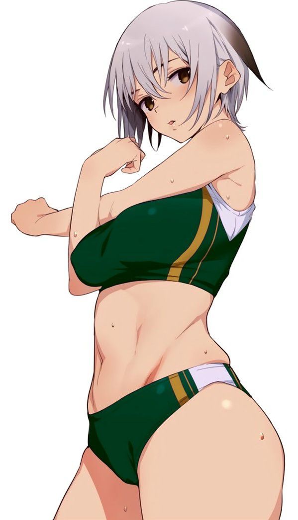 Erotic image that shows the etch charm of gym clothes and Bulma 18