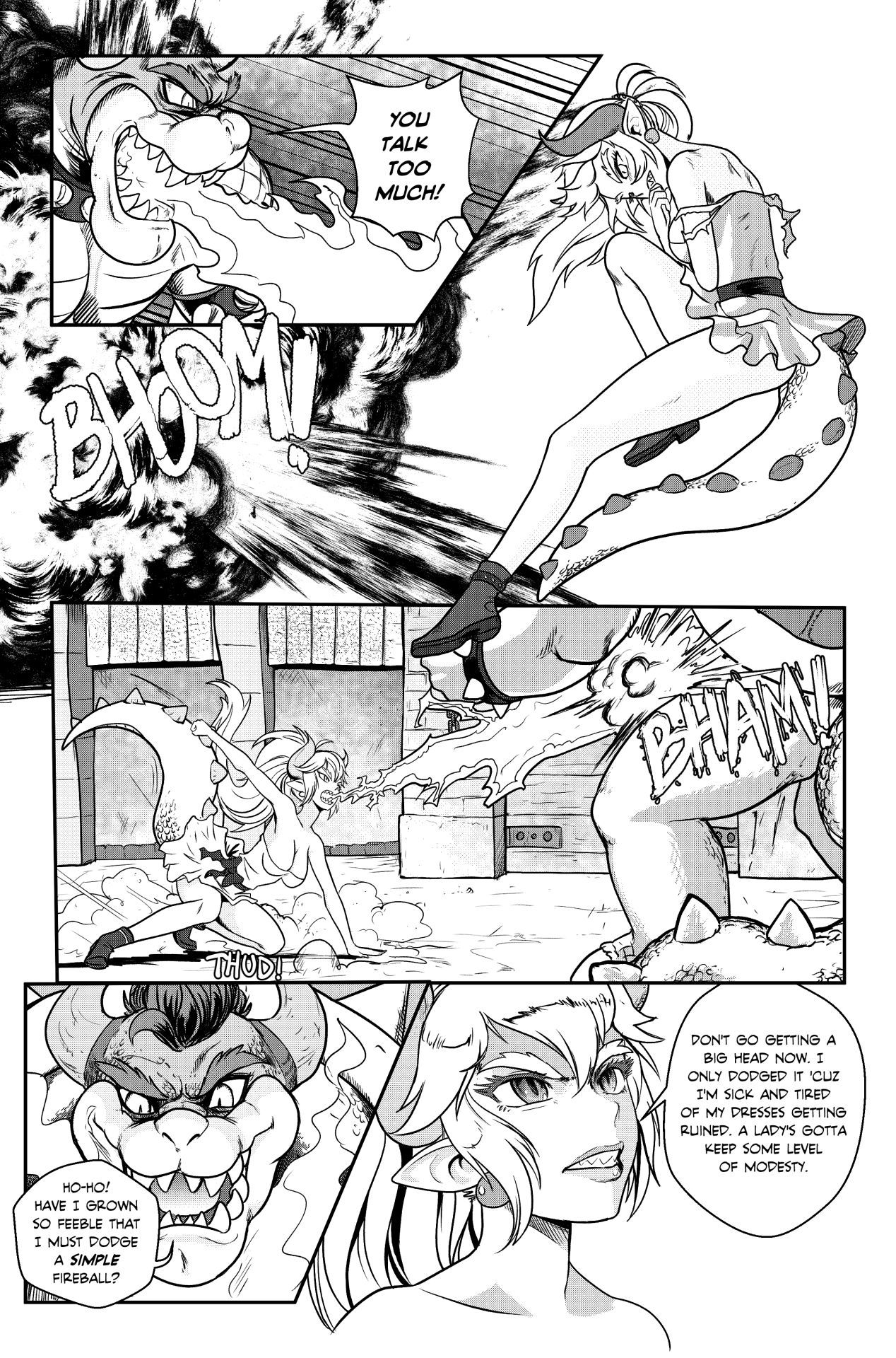 [Pencils / Tony Kuusisto] Bowsette Saga Vol.3 (In progress) (Mario Bros.) [English] 3