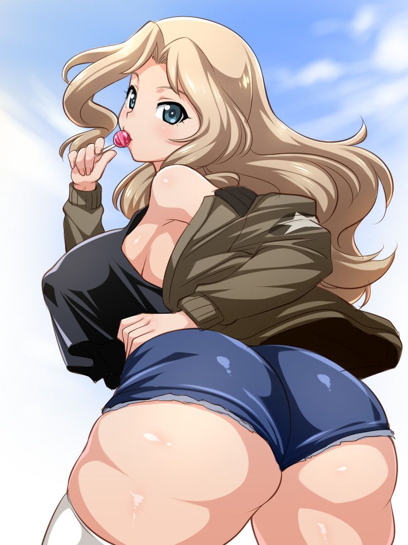 [Girls und Panzer] Kay's foreign bomb body is Shikoo! Erotic Pictures 16