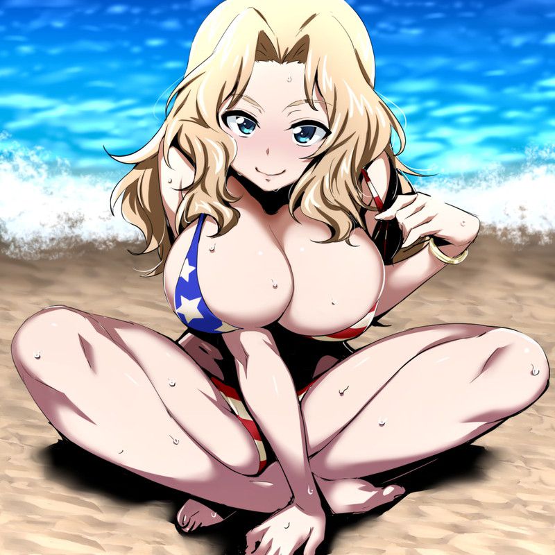 [Girls und Panzer] Kay's foreign bomb body is Shikoo! Erotic Pictures 22