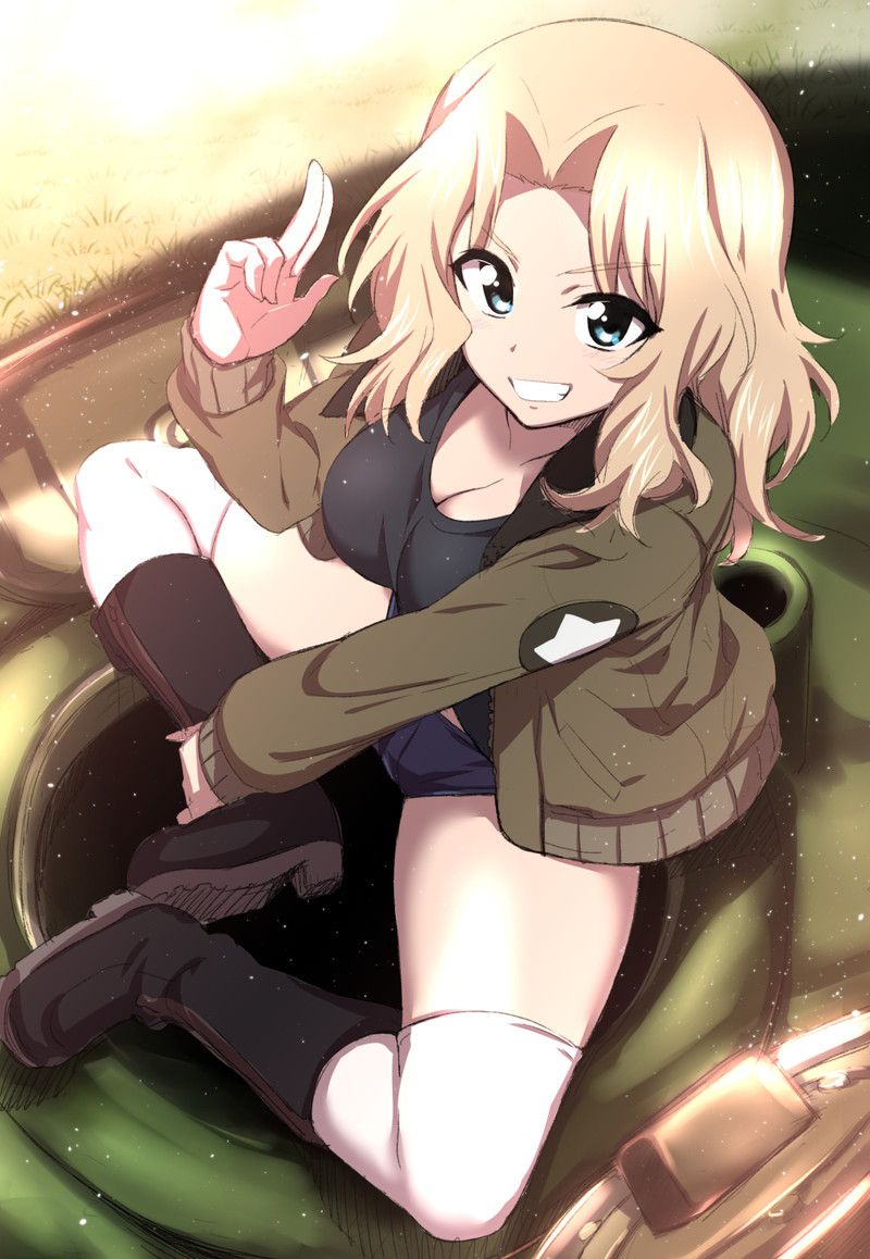 [Girls und Panzer] Kay's foreign bomb body is Shikoo! Erotic Pictures 27