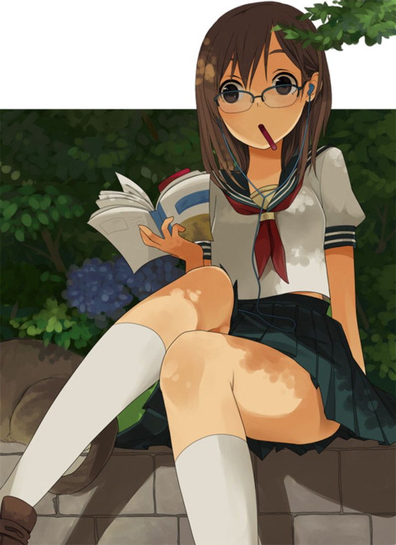 [Moe] daily landscape and secondary image of glasses daughter 23