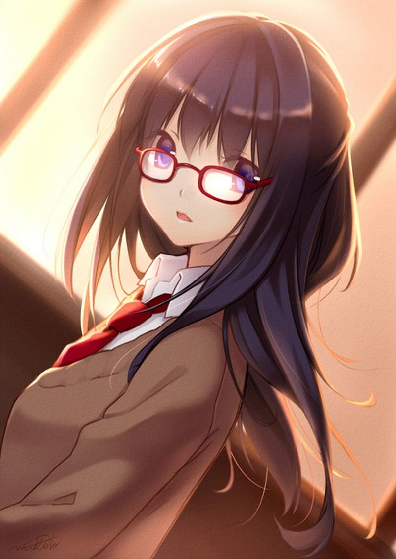[Moe] daily landscape and secondary image of glasses daughter 45