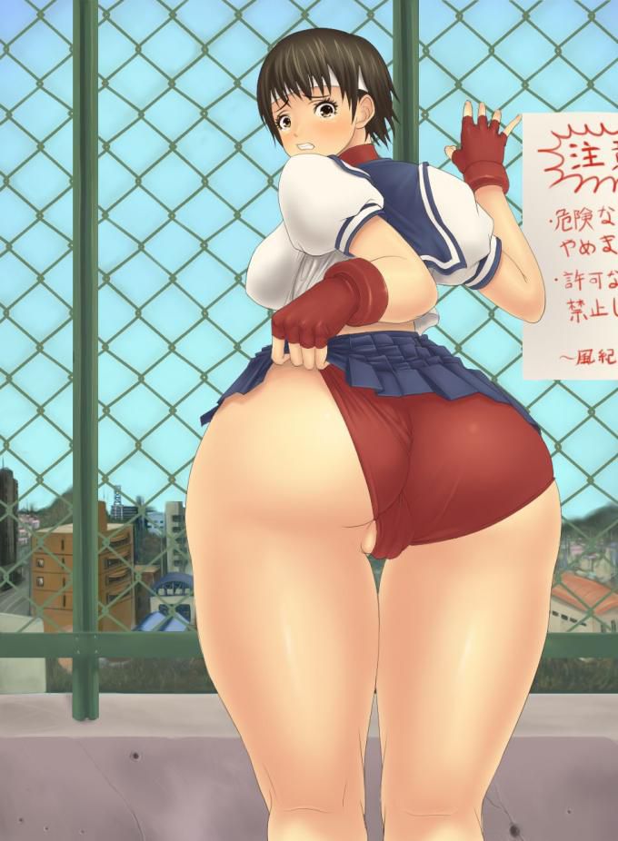 【Street Fighter】Cute erotica image summary that comes out in Kasugano-sakura's echi 6