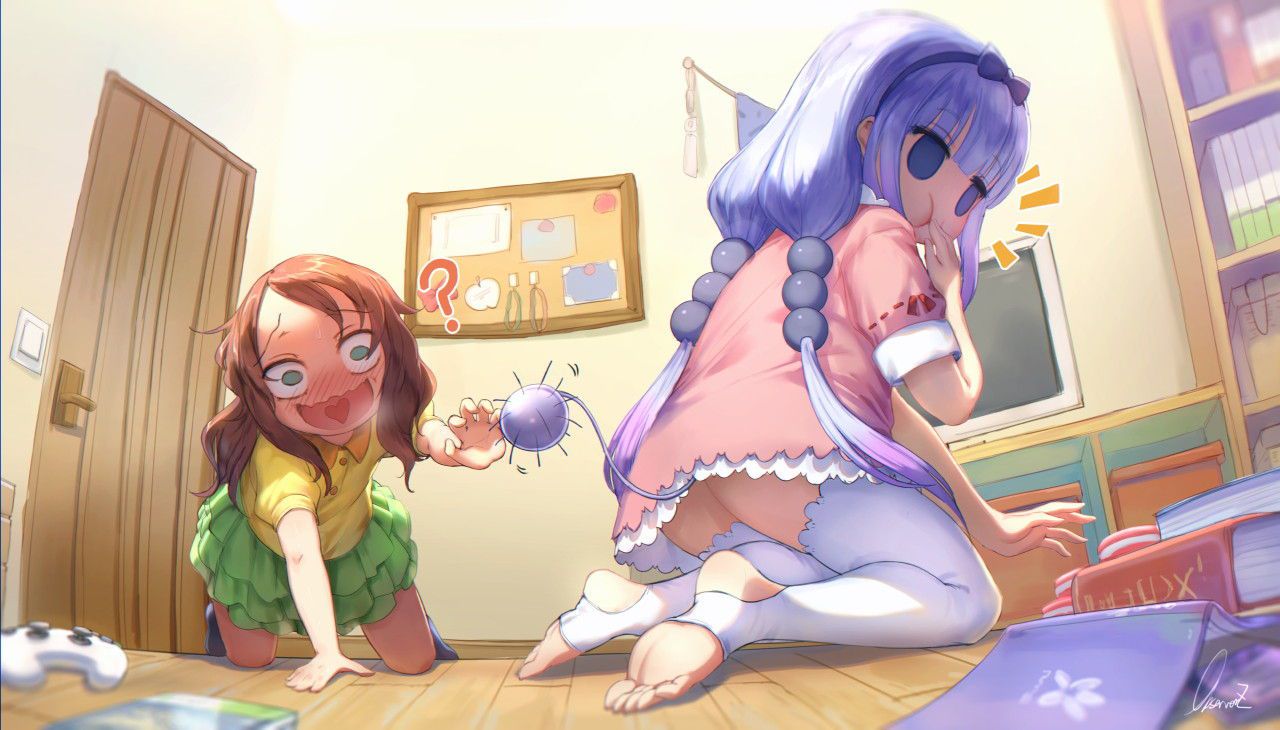 Ms. Kobayashi's dragon Maid Kanna kamuy and Riko Saikawa's JS lolita erotic images are irresistible! 6