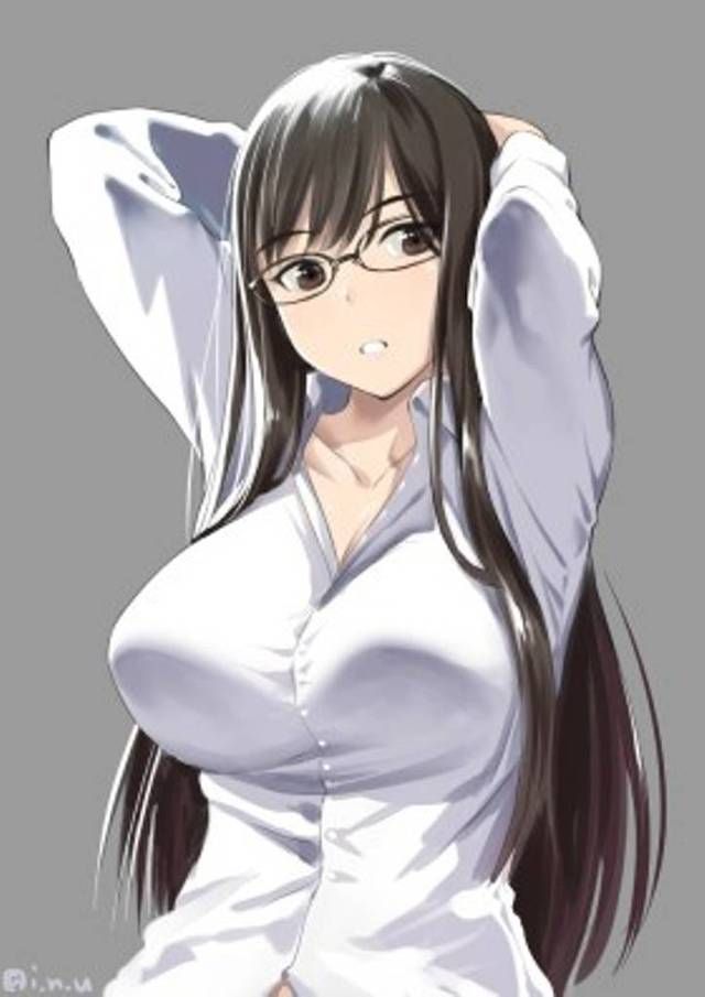 [Glasses daughter] beautiful girl wearing glasses that will heal the tiredness of the week, Moe image of glasses child! 11