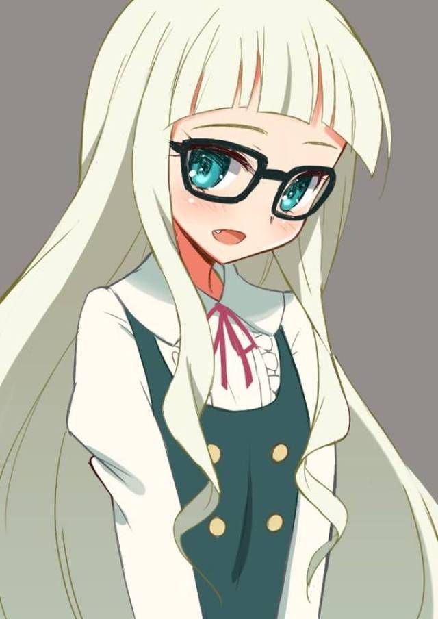 [Glasses daughter] beautiful girl wearing glasses that will heal the tiredness of the week, Moe image of glasses child! 16