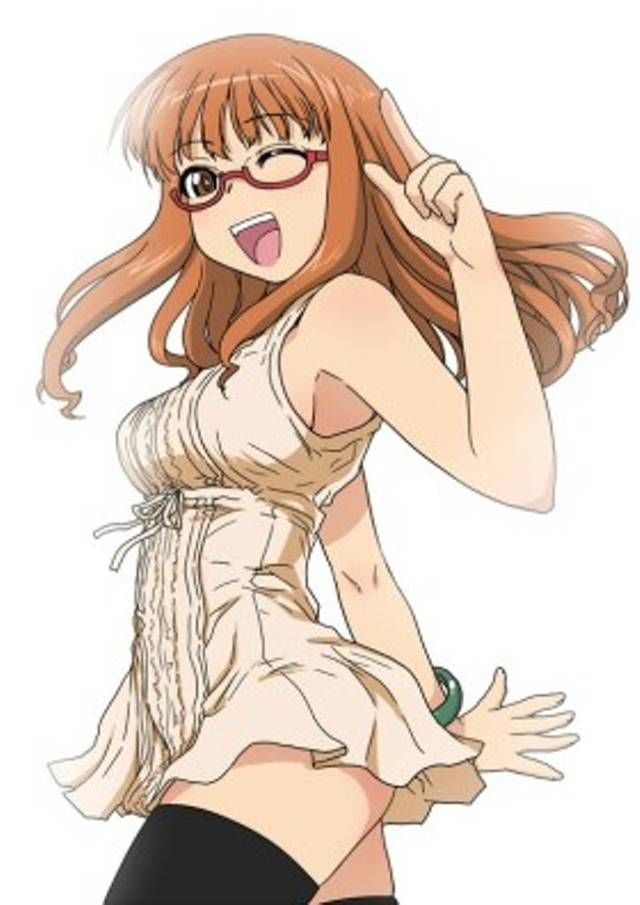 [Glasses daughter] beautiful girl wearing glasses that will heal the tiredness of the week, Moe image of glasses child! 23