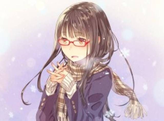 [Glasses daughter] beautiful girl wearing glasses that will heal the tiredness of the week, Moe image of glasses child! 3