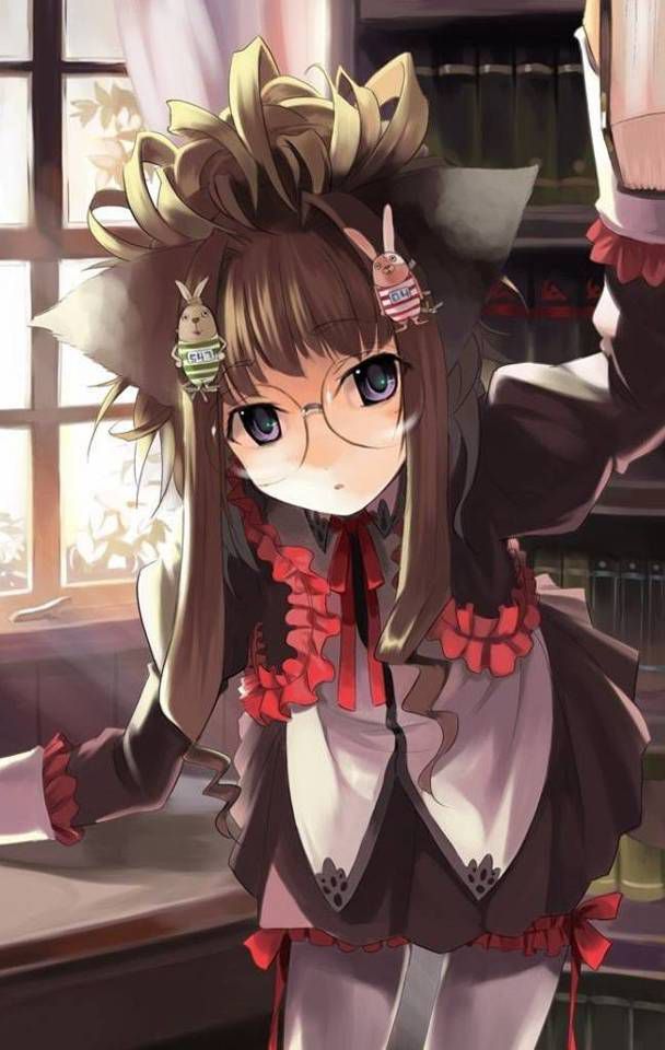 [Glasses daughter] beautiful girl wearing glasses that will heal the tiredness of the week, Moe image of glasses child! 35