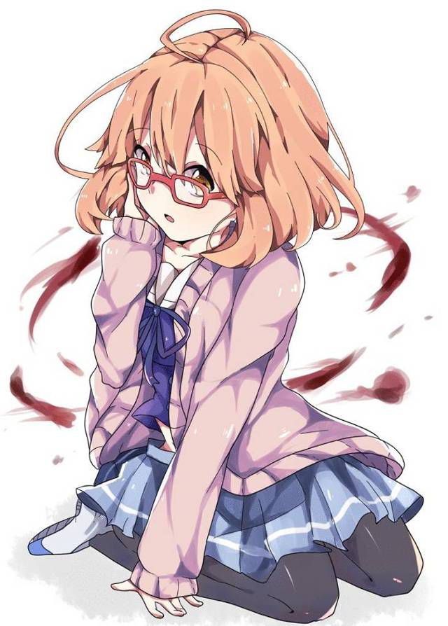 [Glasses daughter] beautiful girl wearing glasses that will heal the tiredness of the week, Moe image of glasses child! 40