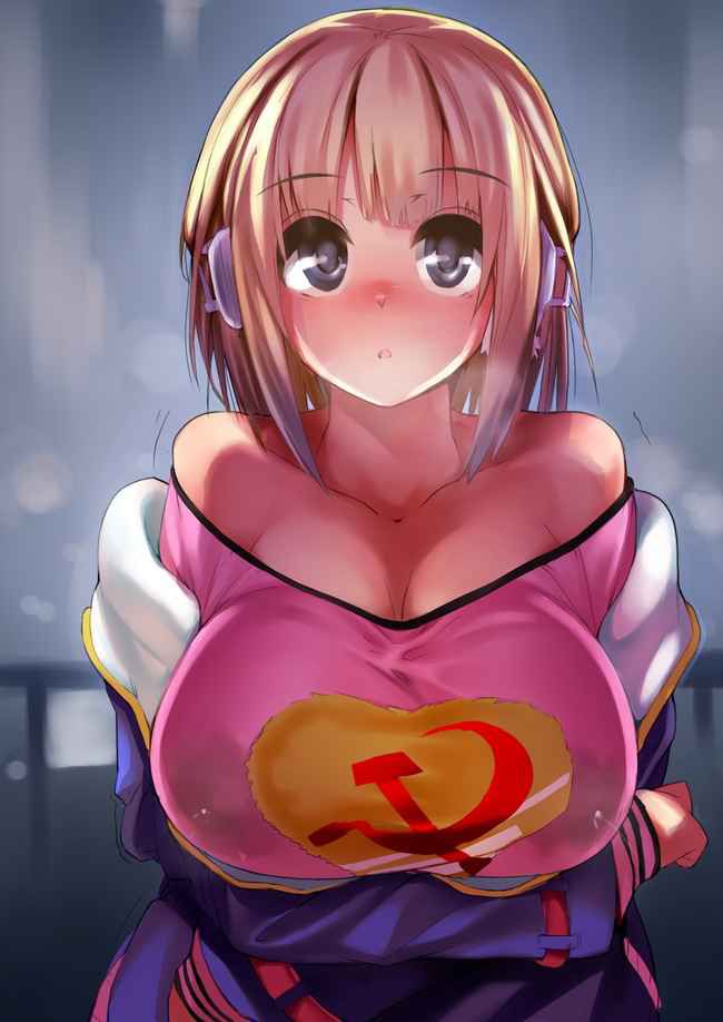 [Clothes cumshots] that breast milk is exudation to clothes that are wearing the big breasts breast-chan erotic pictures! 4