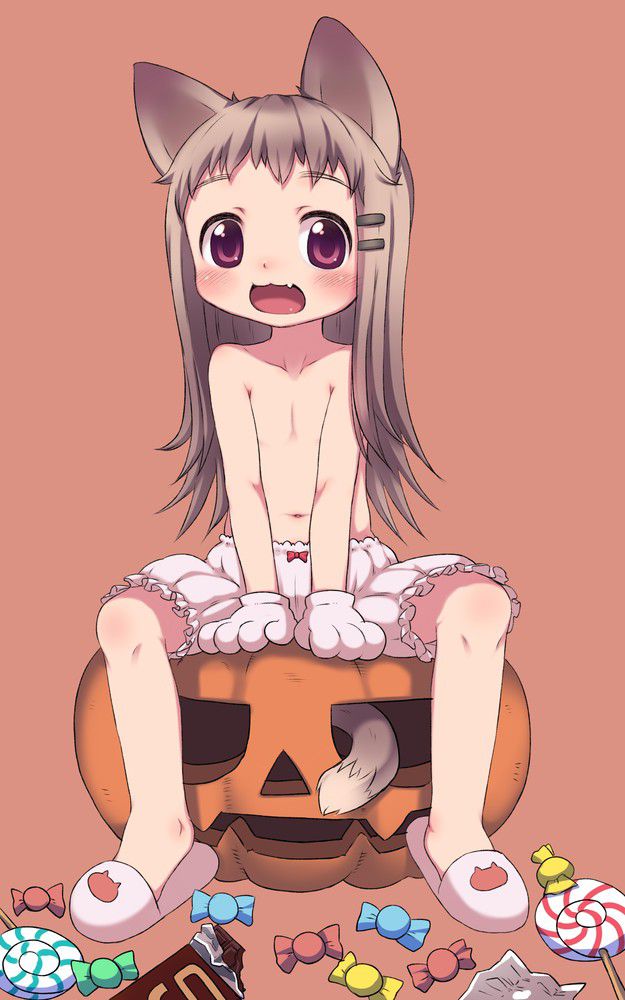 [Pumpkin pants] girl picture of the pumpkin pants figure of the Halloween and Kabo bread like if you care! 10