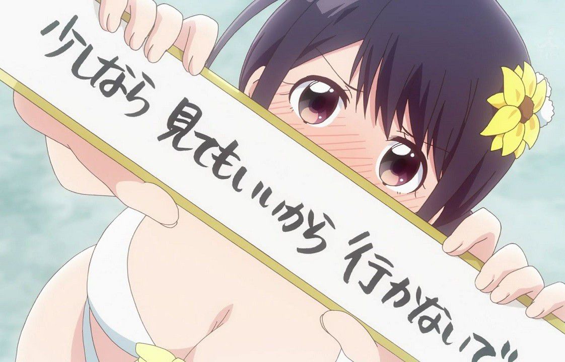 Anime [Kawanagi girl] 8 erotic swimsuit scene of erotic breasts of girls in the story! 1