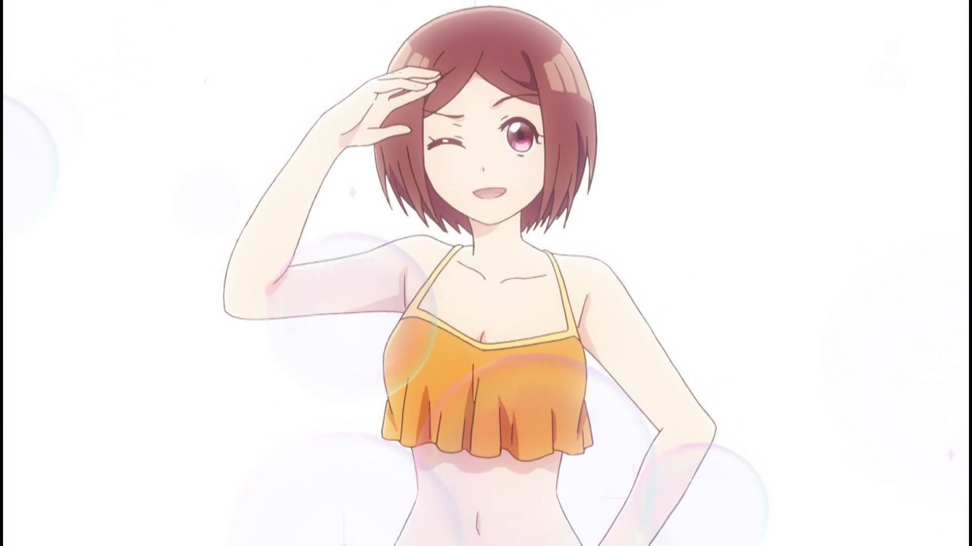 Anime [Kawanagi girl] 8 erotic swimsuit scene of erotic breasts of girls in the story! 12