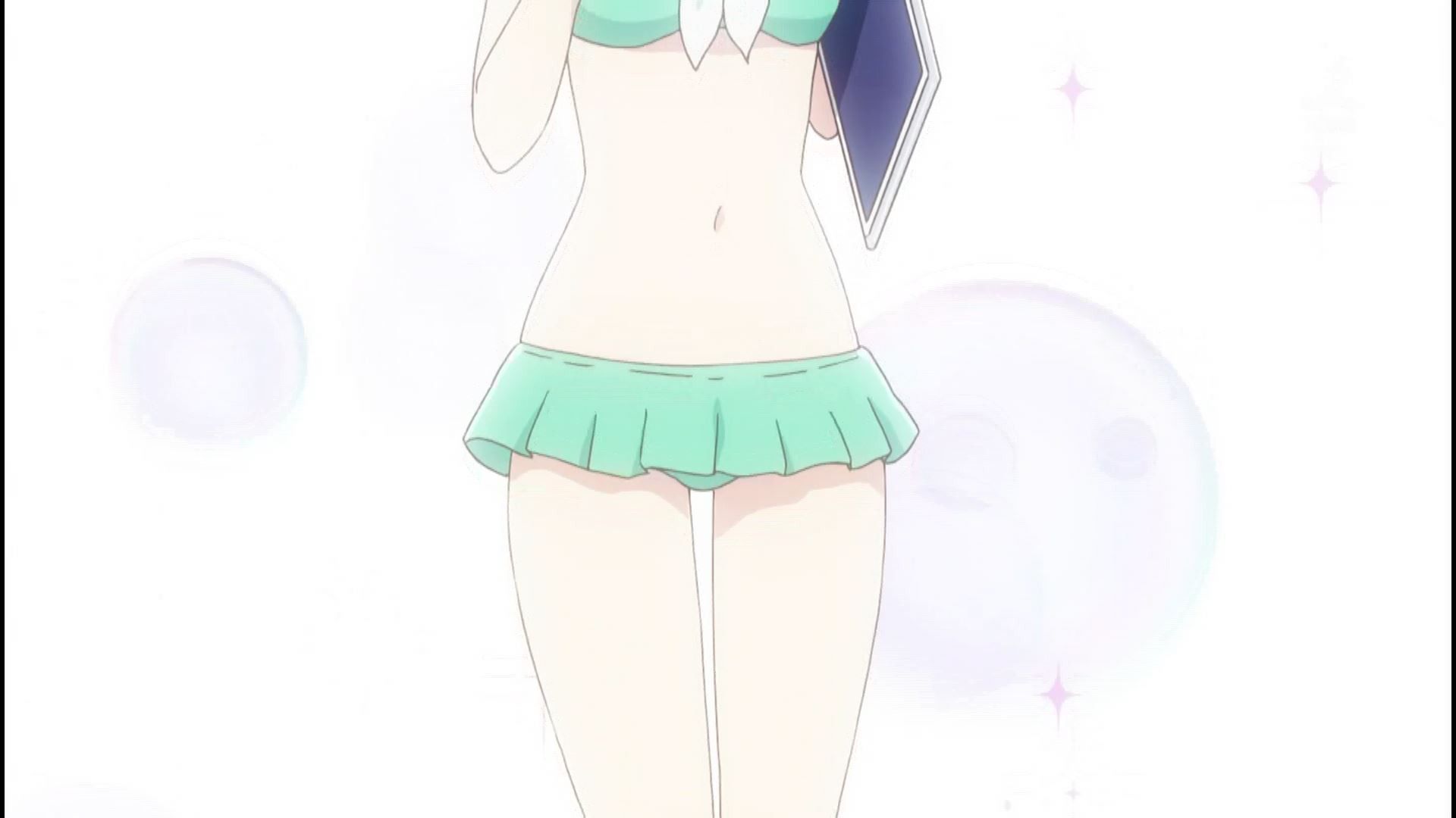 Anime [Kawanagi girl] 8 erotic swimsuit scene of erotic breasts of girls in the story! 13