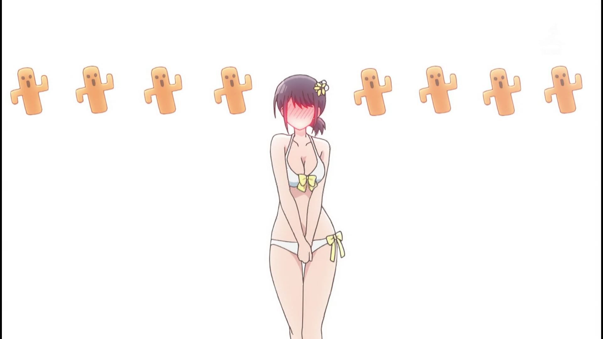 Anime [Kawanagi girl] 8 erotic swimsuit scene of erotic breasts of girls in the story! 20