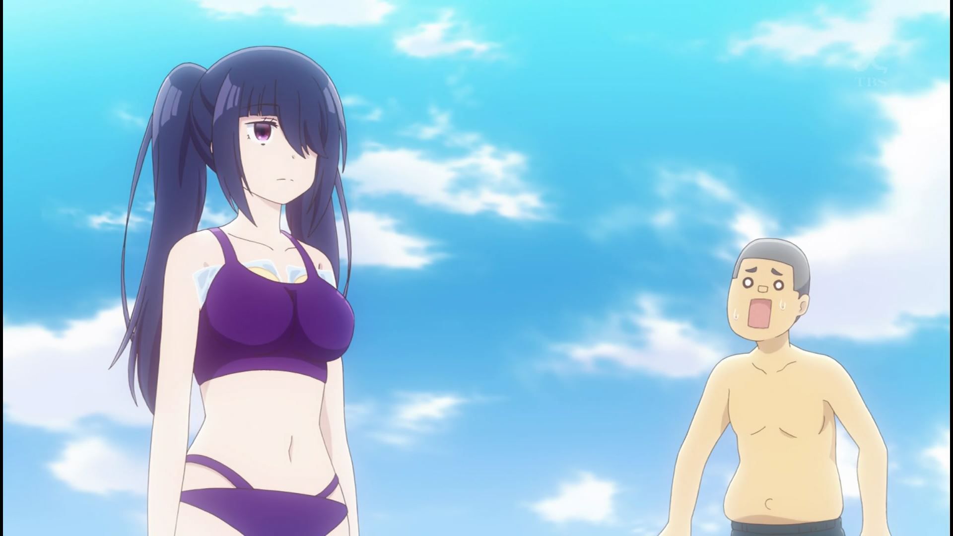 Anime [Kawanagi girl] 8 erotic swimsuit scene of erotic breasts of girls in the story! 23