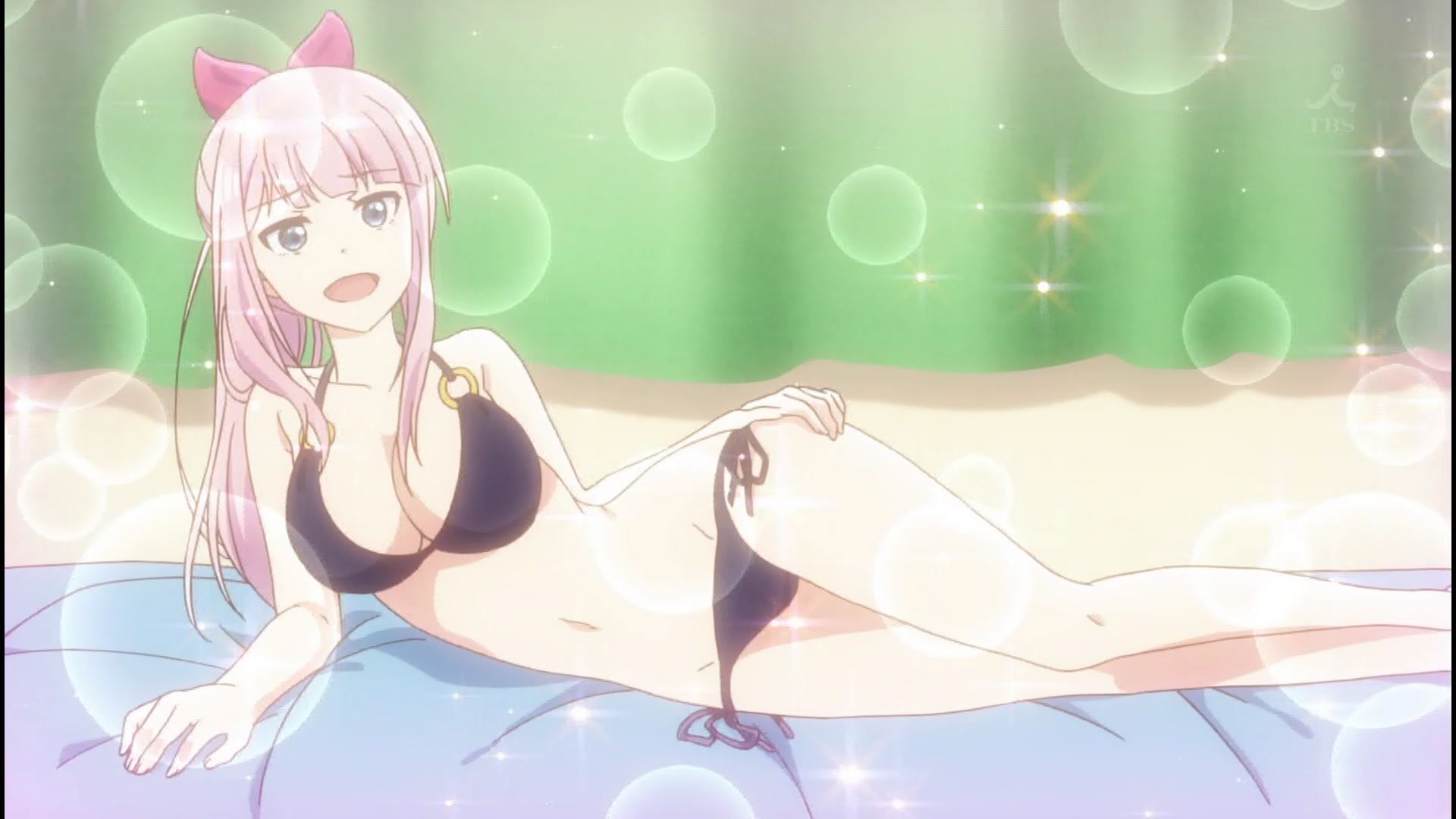 Anime [Kawanagi girl] 8 erotic swimsuit scene of erotic breasts of girls in the story! 3