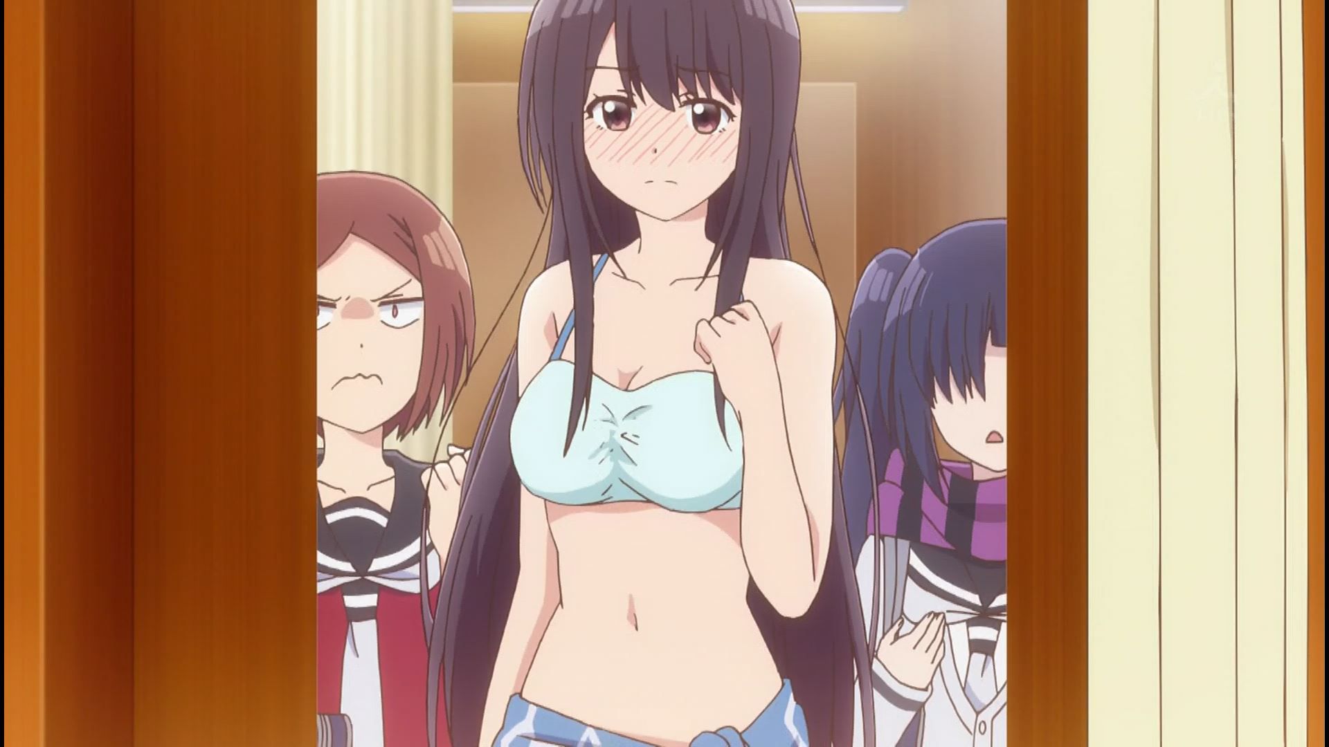 Anime [Kawanagi girl] 8 erotic swimsuit scene of erotic breasts of girls in the story! 9