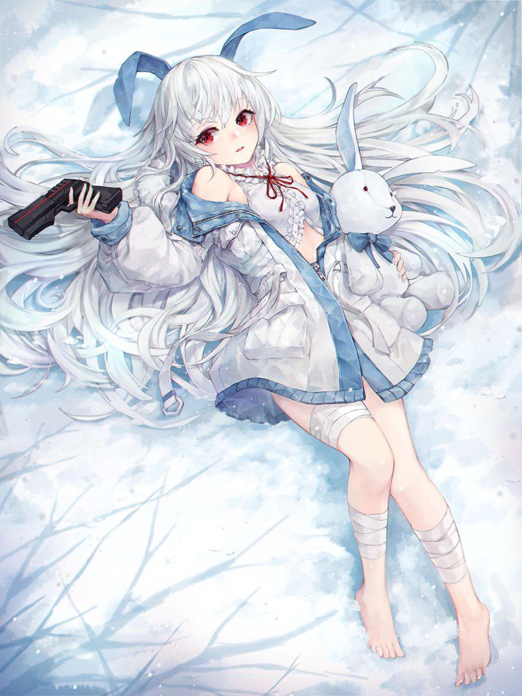 Secondary erotic images of beautiful silver-haired girls: part 32 [silver hair] 19