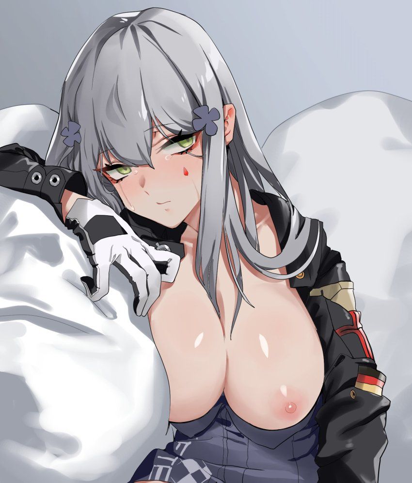 Secondary erotic images of beautiful silver-haired girls: part 32 [silver hair] 33